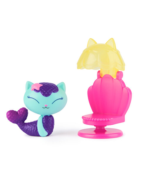 Gabby’s Dollhouse Mercat & Spa Chair Figür ve Aksesuar Seti
