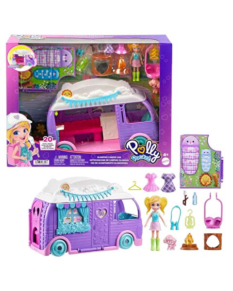 Polly Pocket Eğlenceli Karavan Oyun Seti JCC32