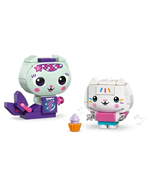 LEGO Gabby’s Dollhouse Gabby’nin Parçalarla İnşa Edilen Kedi Arkadaşları 11215