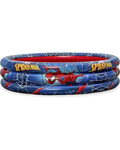 Bestway Spiderman Çocuk Havuzu 3 Bölmeli 122x30 Cm