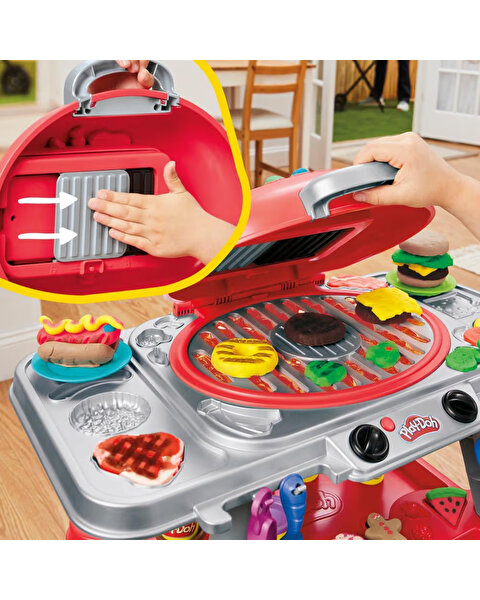 Play Doh Işıklı ve Sesli Sizzlin Izgara Oyun Seti G0500