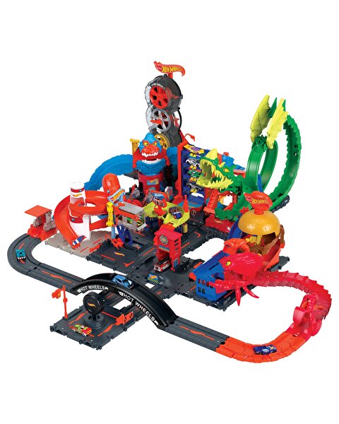 Hot Wheels Şehir Hayatı Serisi Araba Yıkama İstasyonu Oyun Seti HDR27
