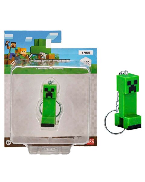 Minecraft 3D Figür Anahtarlık