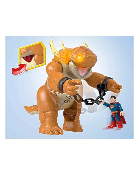 Imaginext Sesli ve Işıklı Superman Aksiyon Figürü Oyun Seti JDL07