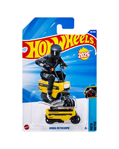 Hot Wheels Tekli Arabalar Ferrari Honda Motocompo JBC03