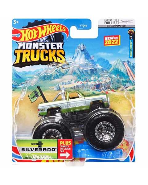 Hot Wheels Monster Trucks 1:64 Arabalar Silverado HCP41