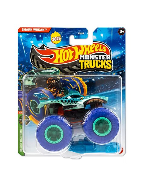 1:64 Hot Wheels Monster Trucks Arabalar Shark Wreak JCD80