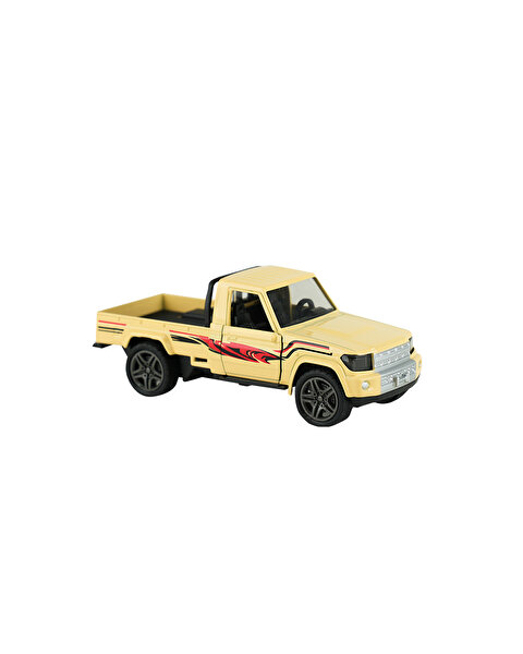 Die Cast Çek Bırak Arazi Kamyoneti Krem