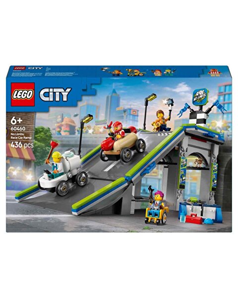 LEGO City Senin Kuralların: Yarış Arabası Rampa Parçası 60460