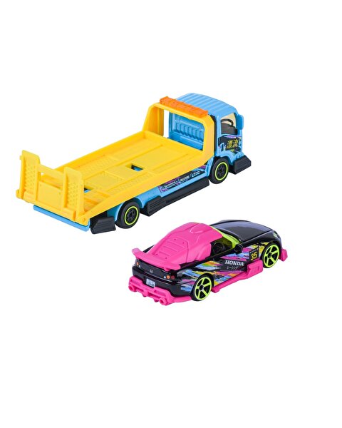 Majorette JDM Legends Tuning Transporter Isuzu NPR + Honda S2000