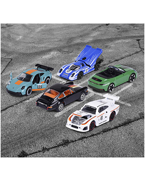 Majorette Porsche Sürümü 5'li Hedi̇ye Seti