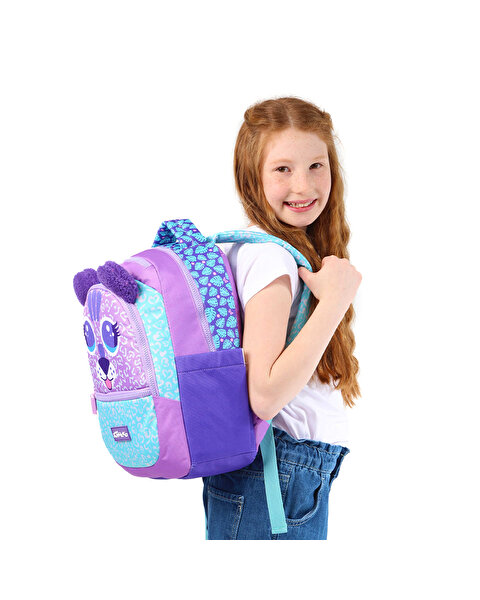 Kaukko Kids Cute Face Tiger Okul Çantası