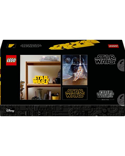 LEGO Parçalarla Yapılan Star Wars™ Logosu 75407