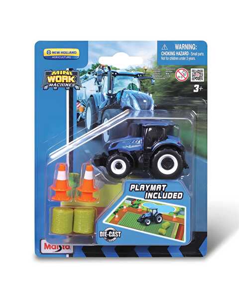 Mi̇ni̇ Work Machi̇nes Traktör Oyun Seti̇ New Holland
