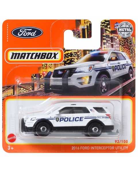 Matchbox Tekli Arabalar 2016 Ford Interceptor Utility HFT13