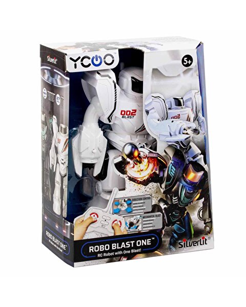 Silverlit Robo Blast One Uzaktan Kumandalı Robot Beyaz