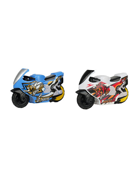 Spin N Build Motosiklet ve Fırlatıcı Seti