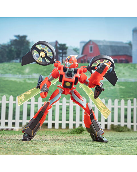 Transformers EarthSpark Deluxe Figür Terran Twitch F6734