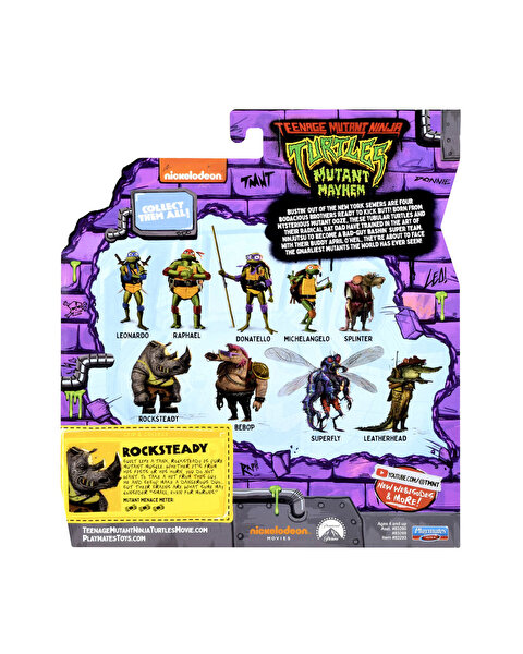 TMNT Aksiyon Figürler 83269 Rocksteady