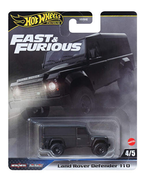 Hot Wheels Fast & Furious Premium Arabalar Land Rover Defender 110 JBL98
