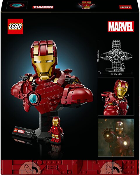 LEGO Marvel Iron Man MK4 Büstü 76327
