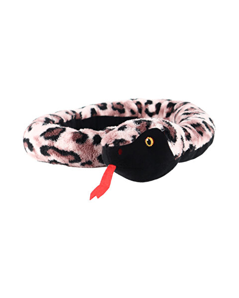 Yılan Pembe Siyah Peluş 150 Cm