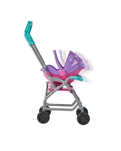 Barbie Skipper Bebek Bakıcılığı Bebek Arabalı Oyun Seti GXT34