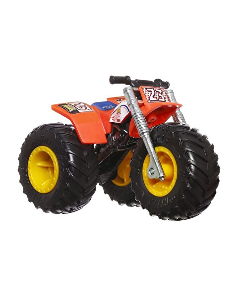 Hot Wheels Monster Trucks Güçlü İkili 1:64 Arabalar Tri To Crush-Me vs Baja Buster HLT66