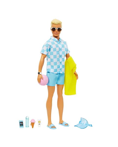 Barbie Plaj Günü Bebeği Ken HPL74