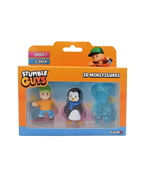 Stumble Guys 3'lü Mini Figür Seti 2 S3 40023