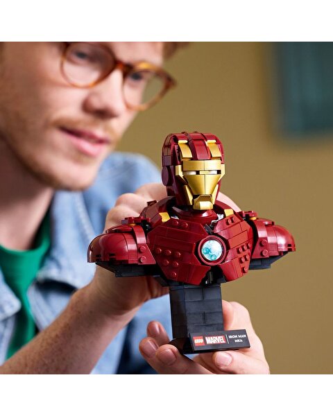 LEGO Marvel Iron Man MK4 Büstü 76327