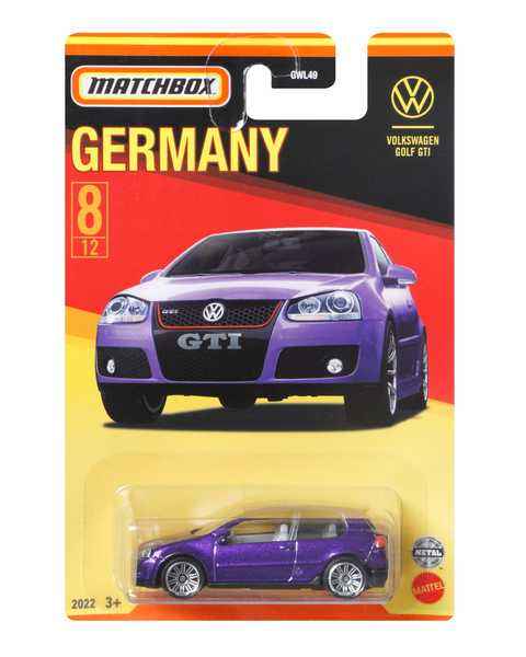 Matchbox Almanya Araçları Serisi Volkswagen Golf GTI HFH51