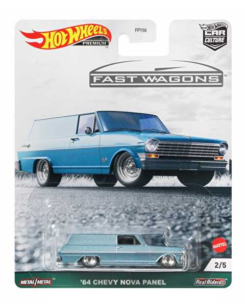 Hot Wheels Car Culture Arabalar '64 Chevy Nova Panel GRJ66