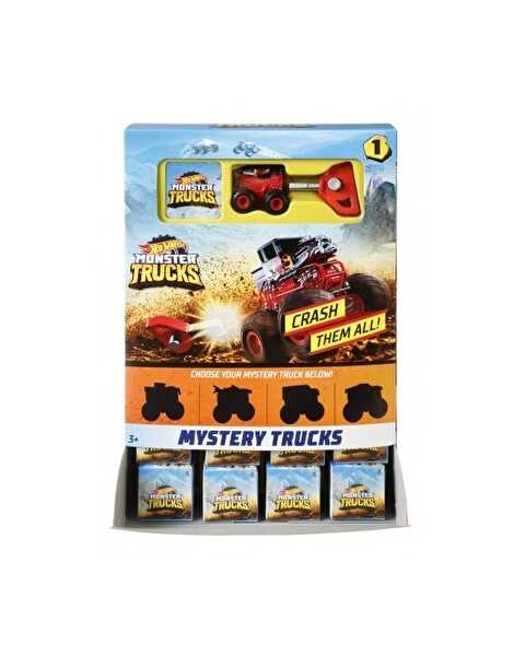 Hot Wheels Monster Trucks Mini Arabalar Sürpriz Paket GBR24
