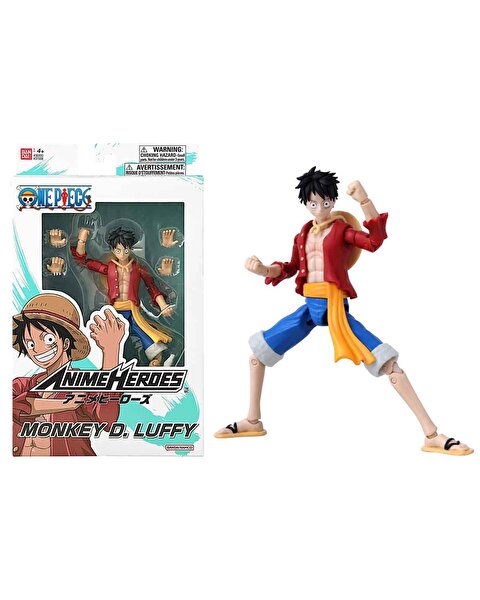 Anime Heroes One Piece Monkey D. Luffy Eklemli Figür 16 Cm