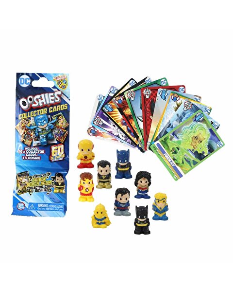 Ooshies DC Figür ve Kartlar Sürpriz Paket 21963