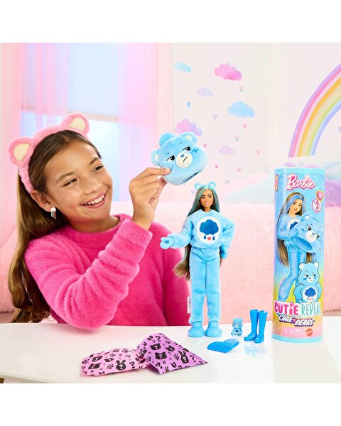 Barbi̇e Cuti̇e Reveal Care Bear Seri̇si̇ JCN96