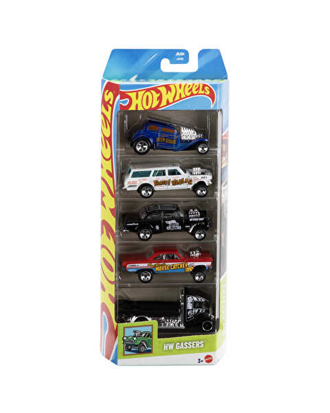 Hot Wheels Beşli Araba Seti HW Gassers JBJ84