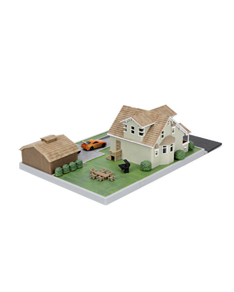 Jada Fast & Furious Nano Dom's House Diorama