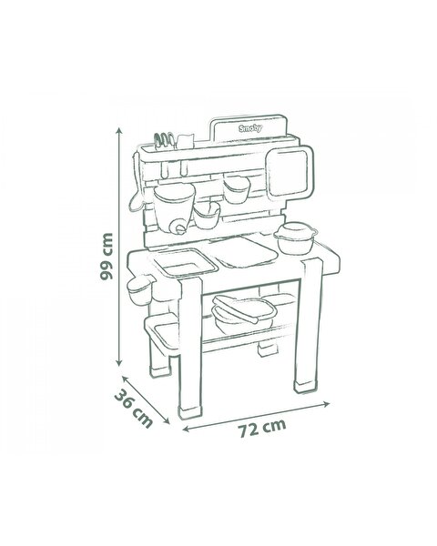 Smoby Life Mud Kitchen