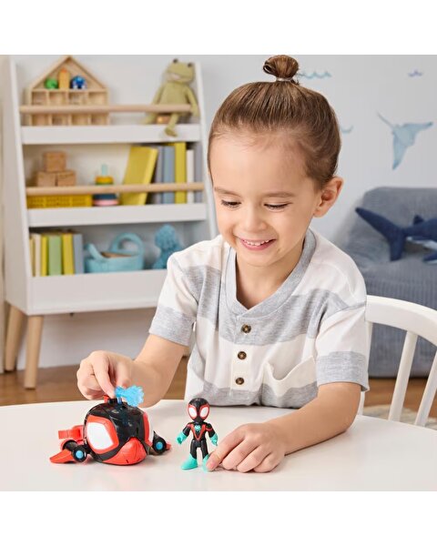 Spidey ve Arkadaşları Su Ağı Figür Oyun Seti Spin Dolphin G1465