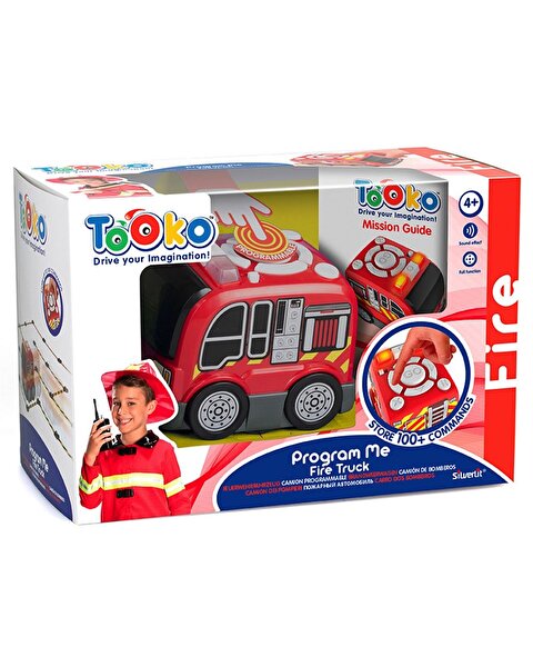 Tooko Programlanabilen İtfaiye Aracı Oyun Seti