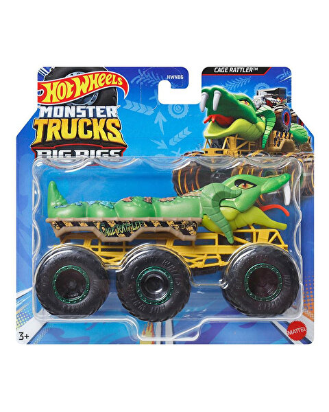 1:64 Hot Wheels Monster Trucks Arabalar Cage Rattler HWN92