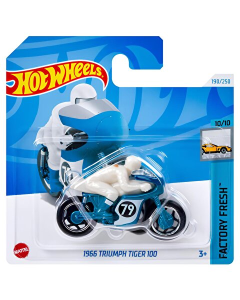 Hot Wheels Tekli Arabalar 1966 Triumph Tiger 100 HTD43
