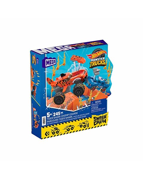Hot Wheels Smash N Crash Tiger Shark Çarpışma Pisti HKF88