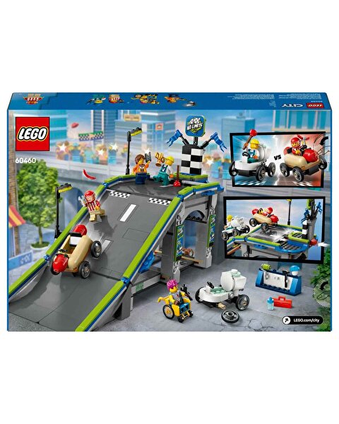LEGO City Senin Kuralların: Yarış Arabası Rampa Parçası 60460