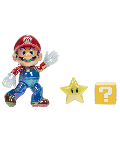 Ni̇ntendo Super Mari̇o Fi̇gürü Mari̇o Ve Star Koleksi̇yoncu Kutusunda 10 Cm