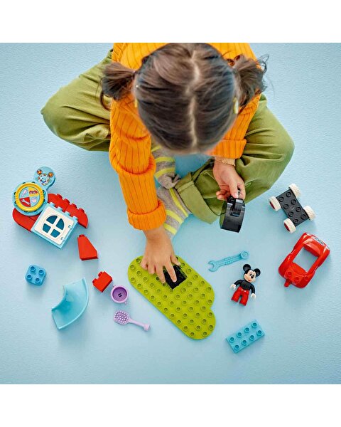 LEGO Duplo Mickey Fare’nin Kulüp Evi ve Arabası 10454
