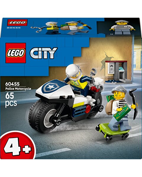 LEGO City Polis Motosikleti Takibi 60455