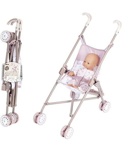 Smoby Baby Nurse Katlanabilir Oyuncak Bebek Arabası